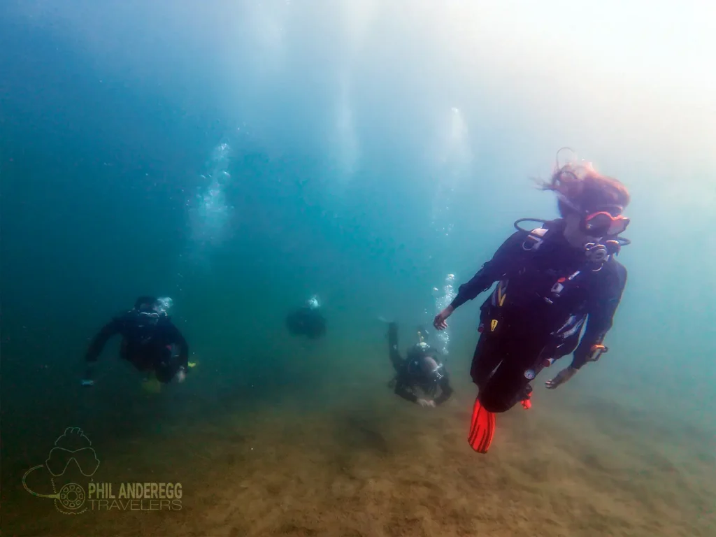 Group of Divers at Blindsee