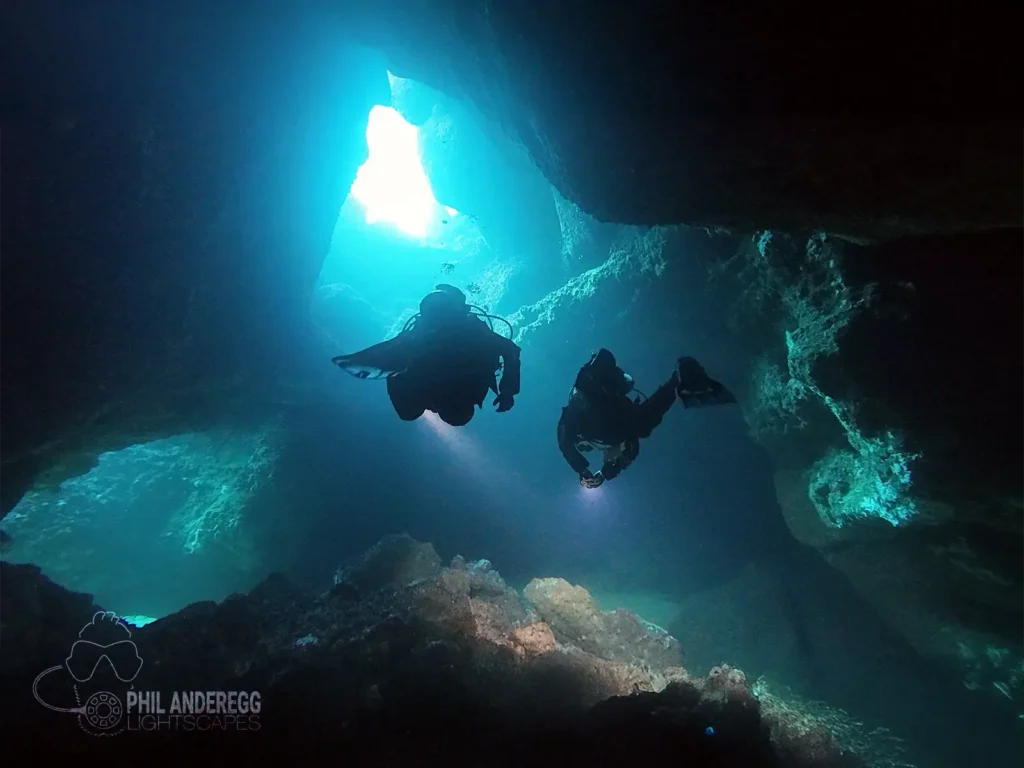 Stuart and Jobie at Queso Suizo, Menorca, Spain