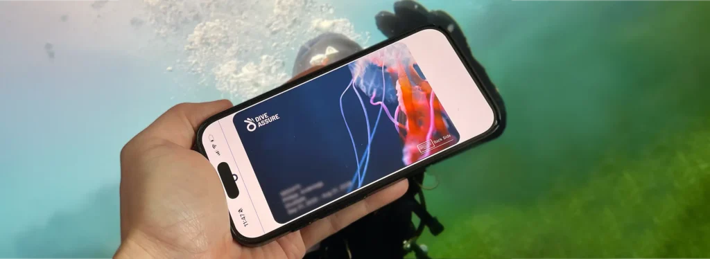 DiveAssure digital diving insurance card