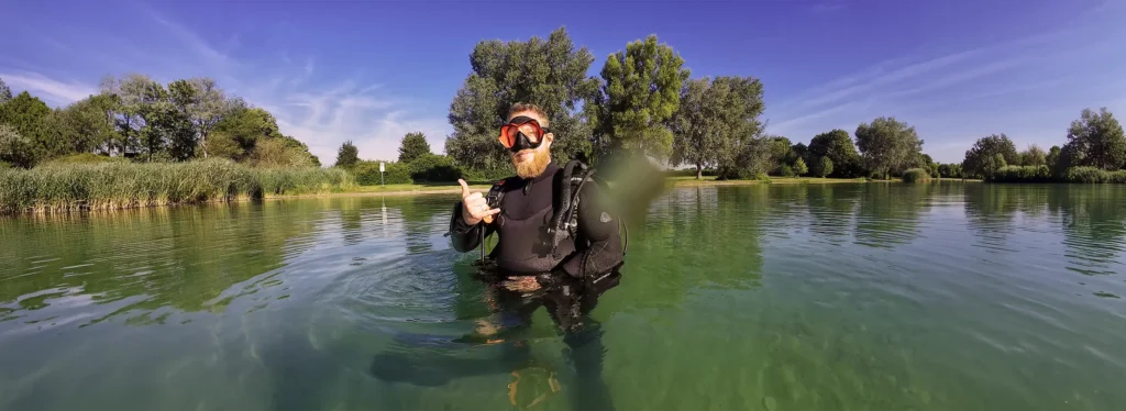 Phil Anderegg, SSI Scuba Diving Instructor at Sinninger Badesee